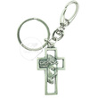 CHAVEIRO CRUZ COM CRISTO VAZADO