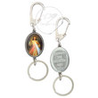 CHAVEIRO JESUS MISERICORDIOSO C/FRASE (8652-03)