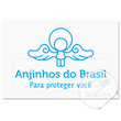 ADESIVO PARA CARROS ANJINHOS DO BRASIL 