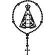 Adesivo "Nossa Senhora Aparecida"