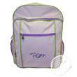 MOCHILA BEM DA HORA - AREIA E VERDE LIMÃO