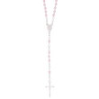 TERÇO DE PÉROLA COM CRUCIFIXO 